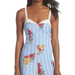 Floral Print Jumpsuit